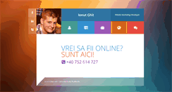 Desktop Screenshot of ionutghit.ro